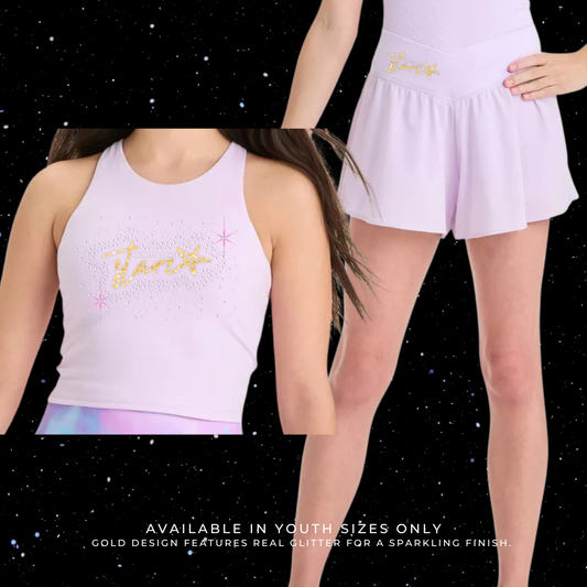 Youth Lilac Dance Set | Shorts